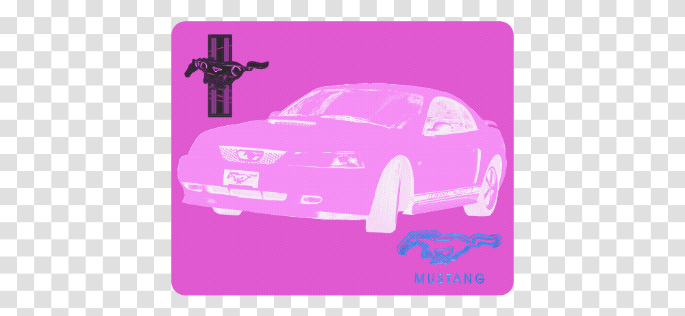 Mustang Gt Pink Rectangle Mousepad Audi Avantissimo, Car, Vehicle, Transportation, Cross Transparent Png