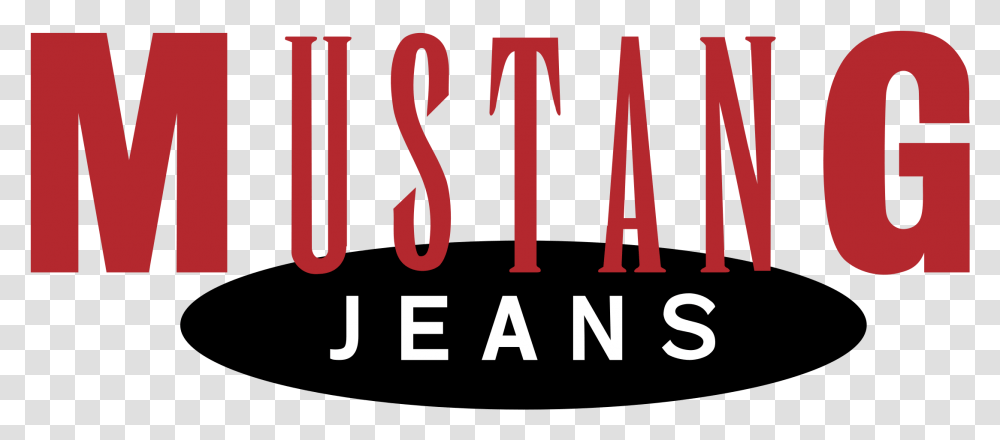 Mustang Jeans Logo, Word, Alphabet Transparent Png