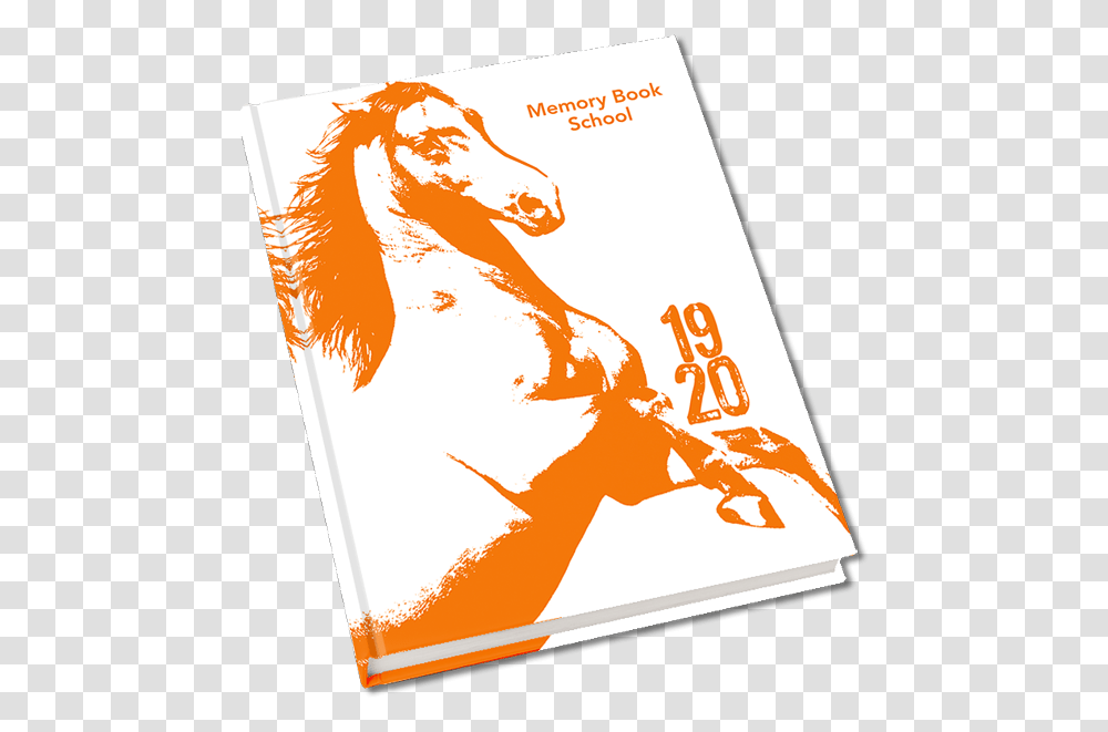 Mustang Mascot Yearbook Cover Illustration, Advertisement, Poster, Flyer, Paper Transparent Png