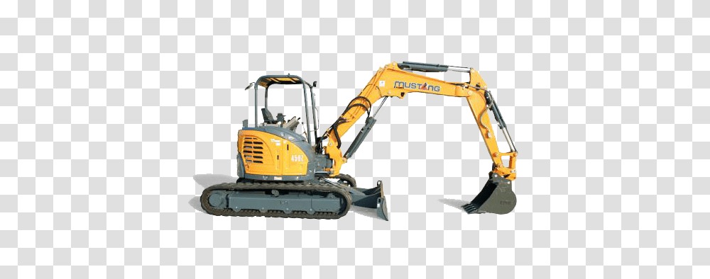 Mustang Mfg Equipment Home, Tractor, Vehicle, Transportation, Bulldozer Transparent Png
