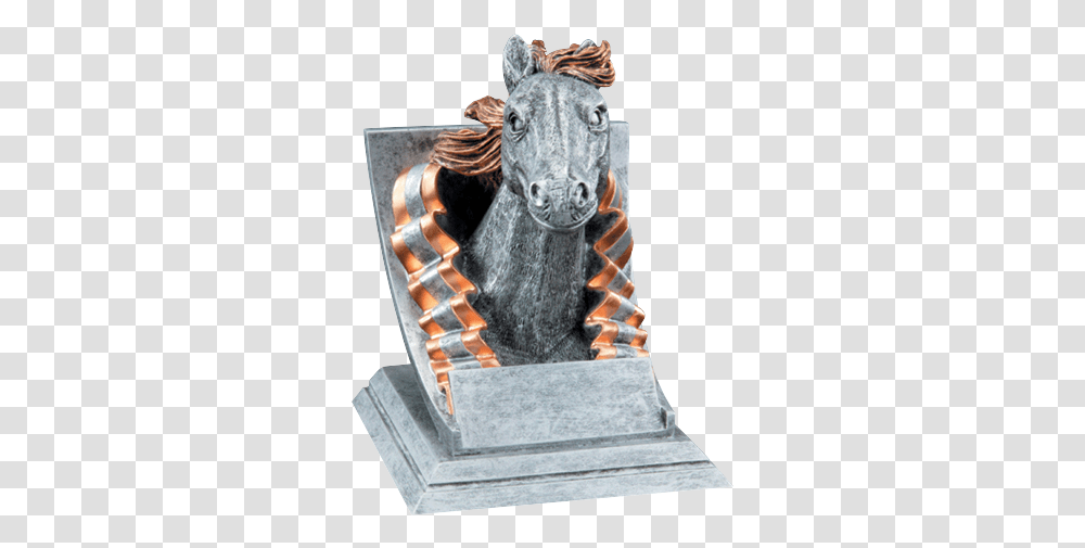 Mustang Resin Trophy Mascot Series P - North Star Awards Bronze Sculpture, Art, Figurine, Statue, Archaeology Transparent Png