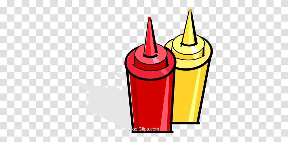 Mustard And Ketchup Bottles Royalty Free Vector Clip Art, Weapon, Weaponry, Crayon, Bomb Transparent Png