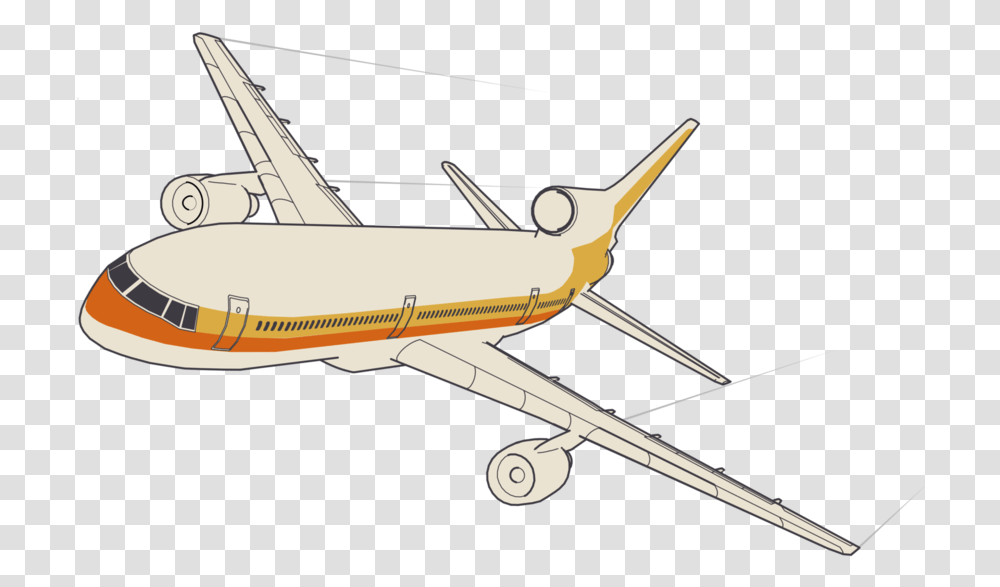 Mustard L1011 4 Printfile Front Boeing, Aircraft, Vehicle, Transportation, Airplane Transparent Png