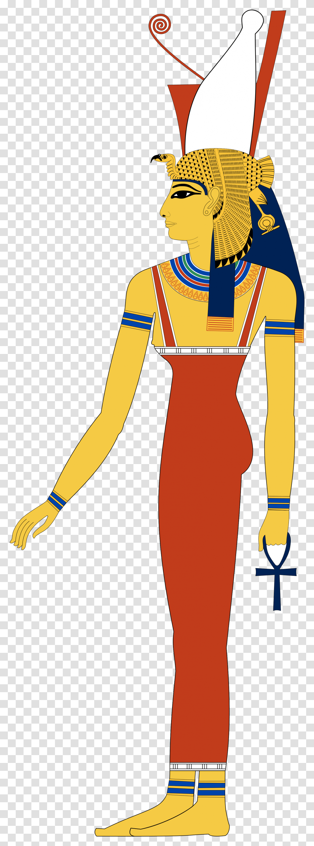 Mut Egyptian Goddess, Person, Sleeve Transparent Png