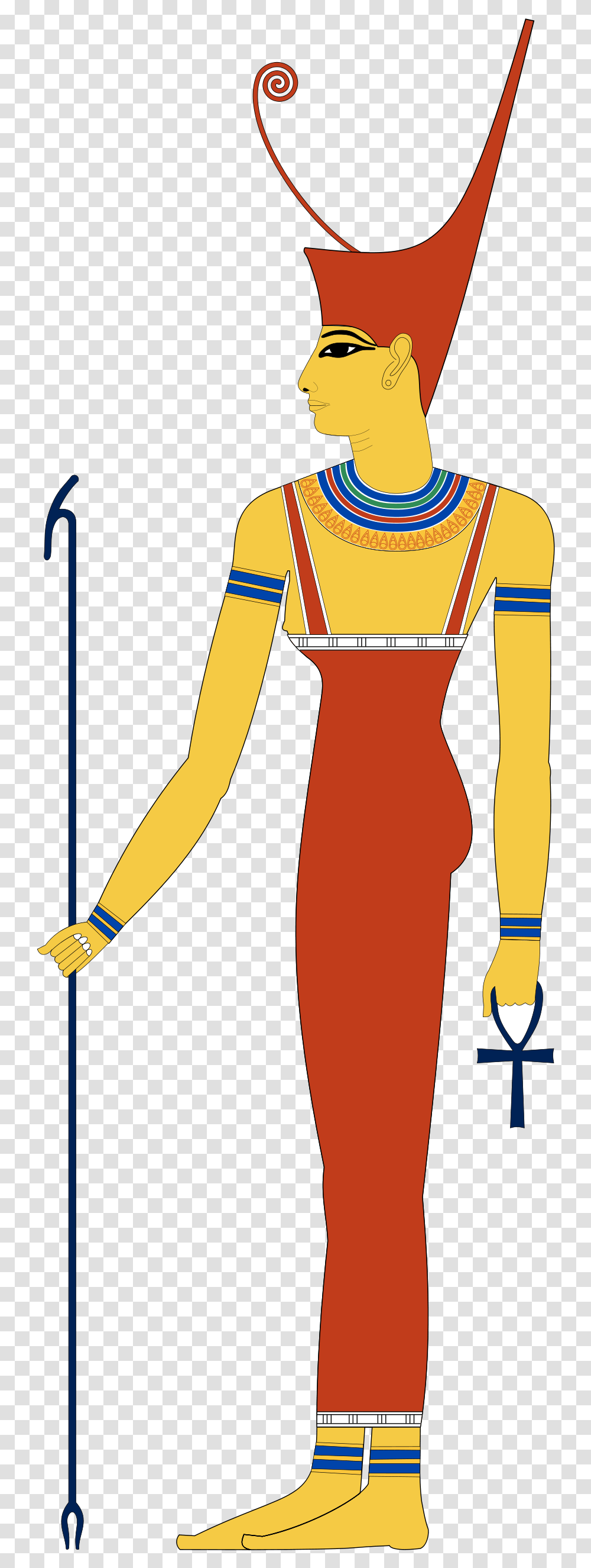 Mut Egyptian Goddess, Sleeve, Long Sleeve, Person Transparent Png