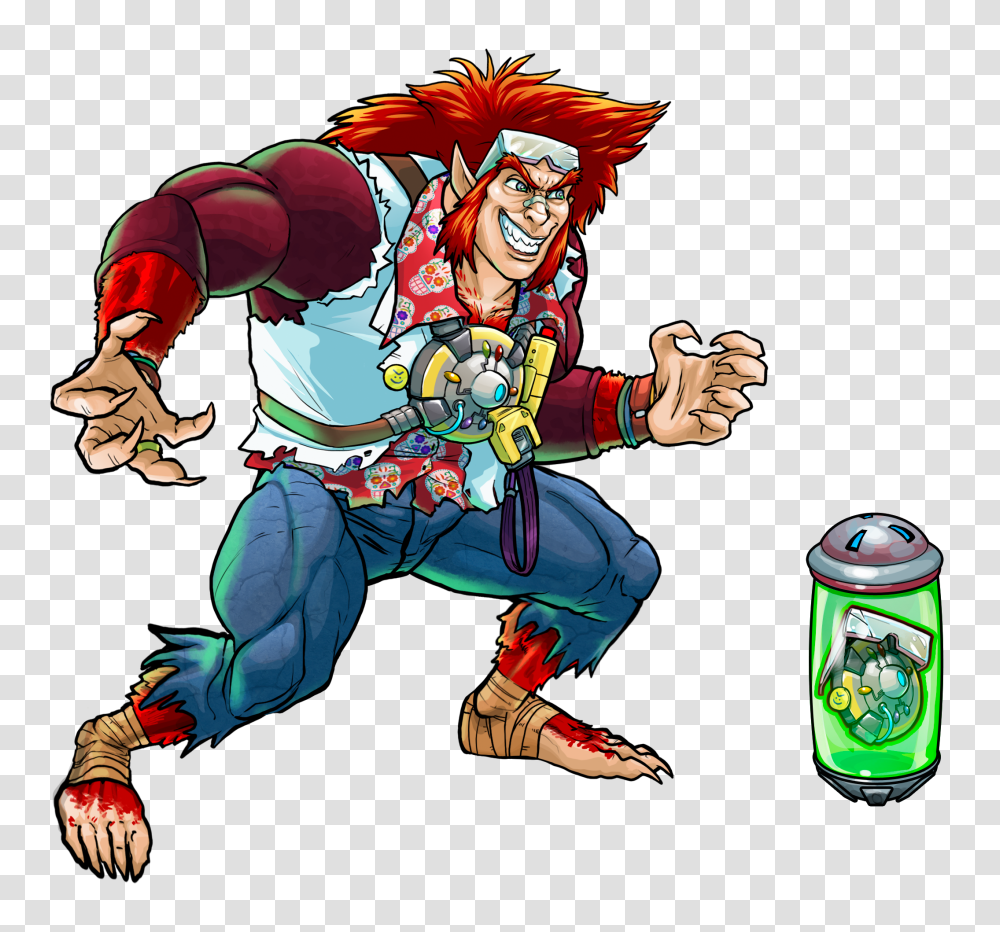 Mutant Clipart Lab Accident, Person, Human, Tin, Can Transparent Png