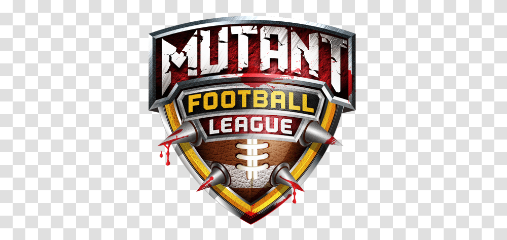 Mutant Football League Official Website Mutant Football League Dynasty Edition Logo, Symbol, Emblem, Dynamite, Weapon Transparent Png
