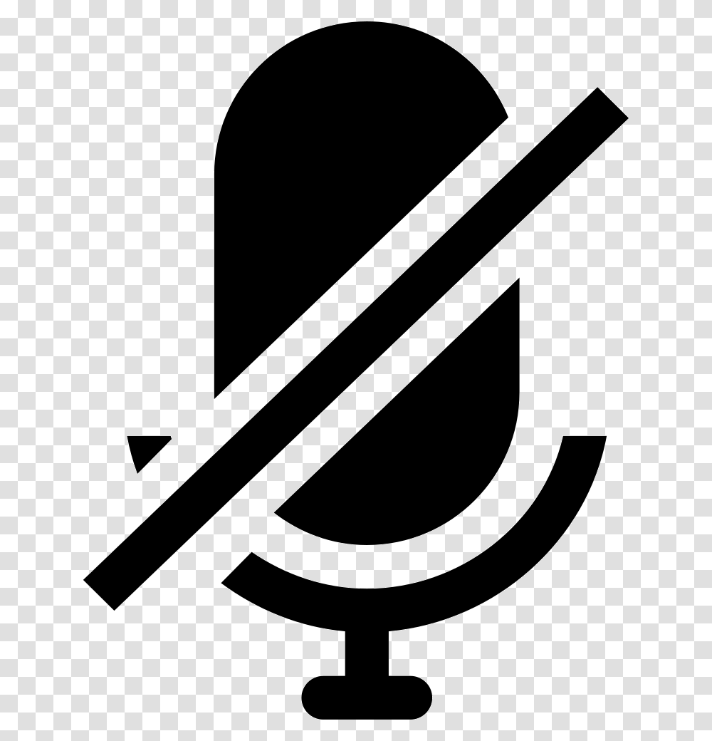Mute Microphone Interface Symbol Mute Voice Icon, Label, Axe, Tool Transparent Png