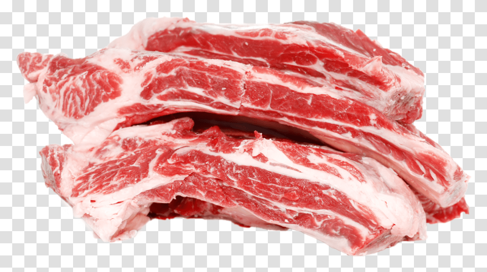 Mutton Rack Edge Out Raw Pork Spare Ribs, Food, Bacon, Steak Transparent Png