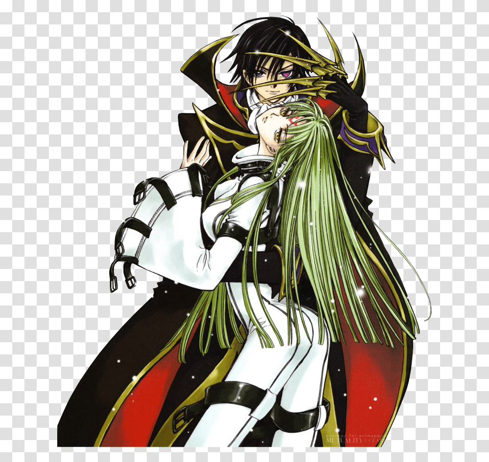 Mutuality Clamp Works In Code Geass, Manga, Comics, Book, Person Transparent Png