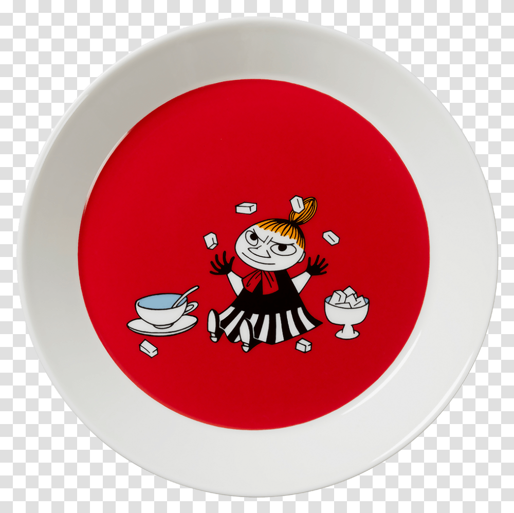 Muumi Lautanen Pikku Myy, Frisbee, Toy, Dish, Meal Transparent Png