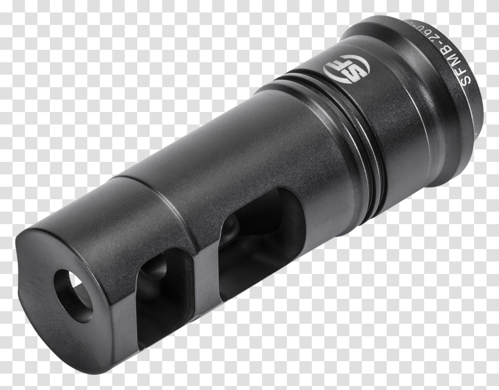 Muzzle Brake Suppressor, Flashlight, Lamp Transparent Png