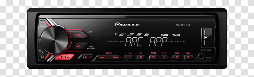 Mvh X199ui Pioneer Mvh, Stereo, Electronics, Radio, Amplifier Transparent Png