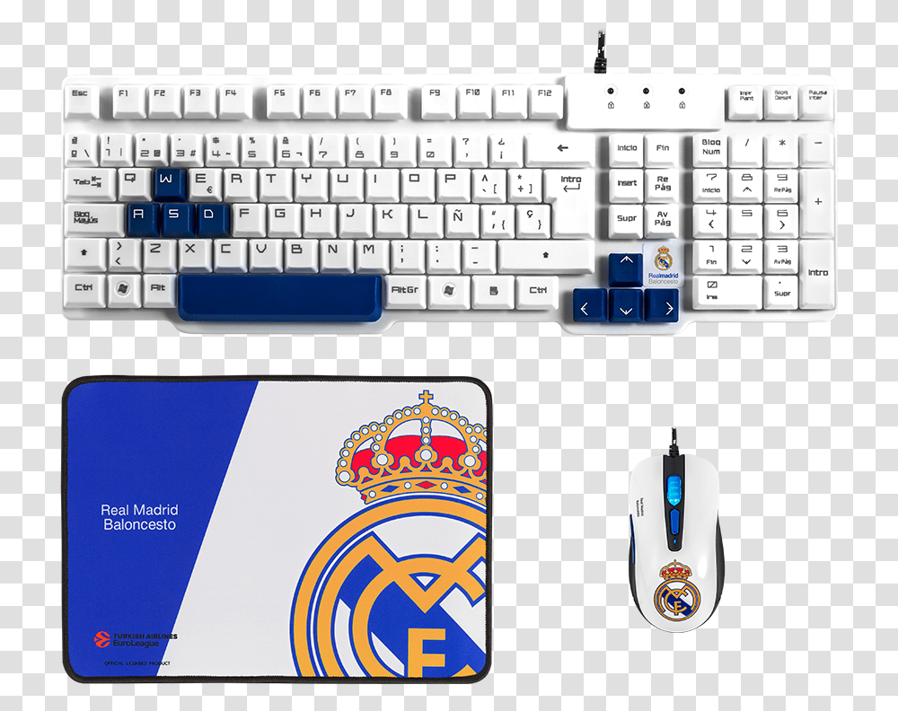 Mvp Pack Real Madrid Real Madrid, Computer Keyboard, Computer Hardware, Electronics Transparent Png