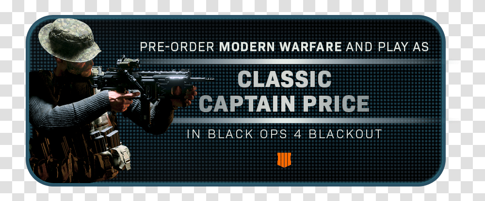 Mw Call Of Duty Modern Warfare Pre Order Bonus, Hat, Apparel, Person Transparent Png