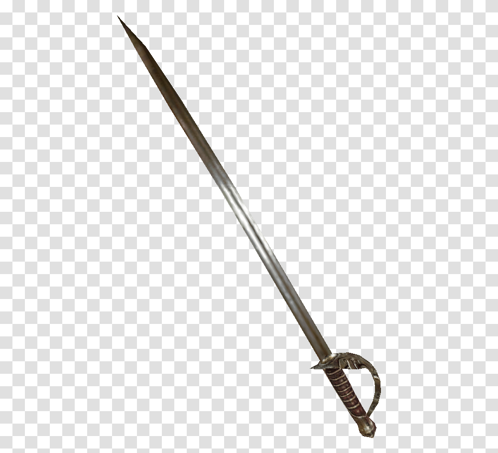 Mw Steel Saber Weapon Morrowind Steel Saber, Weaponry, Spear, Sword, Blade Transparent Png