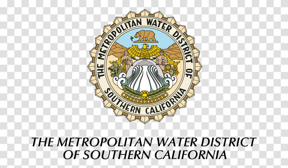 Mwd Seal Stacked Lg 4c Outlined 01 Metropolitan Water District, Clock Tower, Architecture, Building Transparent Png