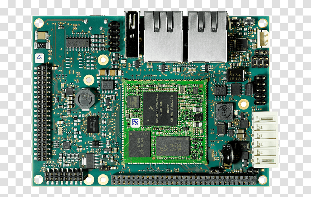 Mx 6ul Single Board Computer Top View Electronic Component, Electronic Chip, Hardware, Electronics, Cpu Transparent Png