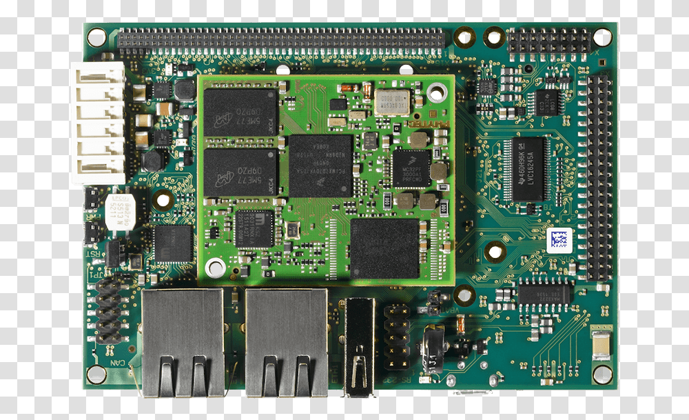 Mx 7 Single Board Computer Top View Phycore I, Electronic Chip, Hardware, Electronics, Cpu Transparent Png