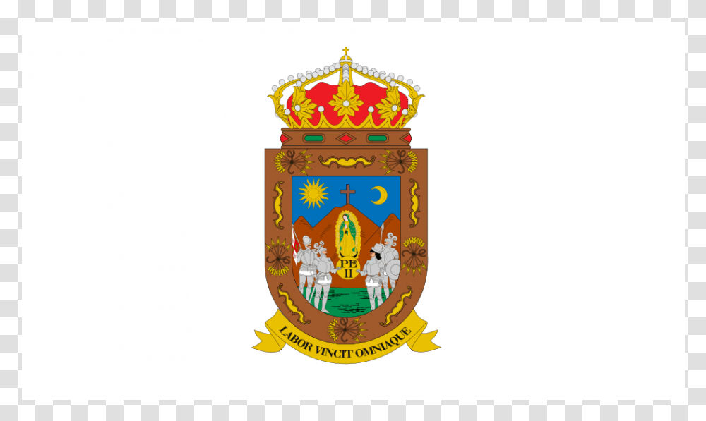 Mx Zac Zacatecas Flag Icon Crest, Logo, Trademark, Person Transparent Png