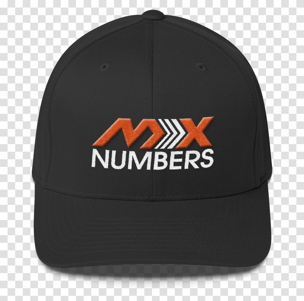 Mxnumbers Flexfit Hat With Gray Undervisor Orange Baseball Cap, Apparel, Logo Transparent Png