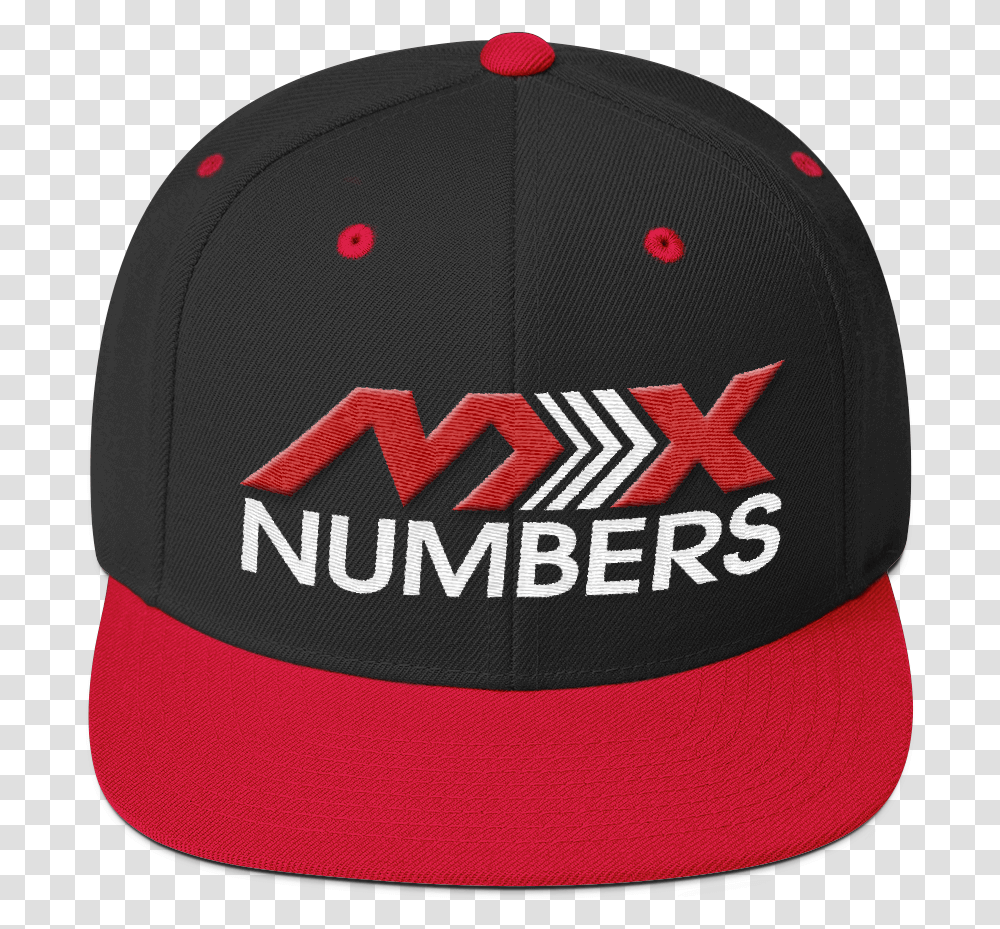 Mxnumbers Snapback Hat With Green Undervisor Red With White Arrow Logo Baseball Cap, Clothing, Apparel Transparent Png