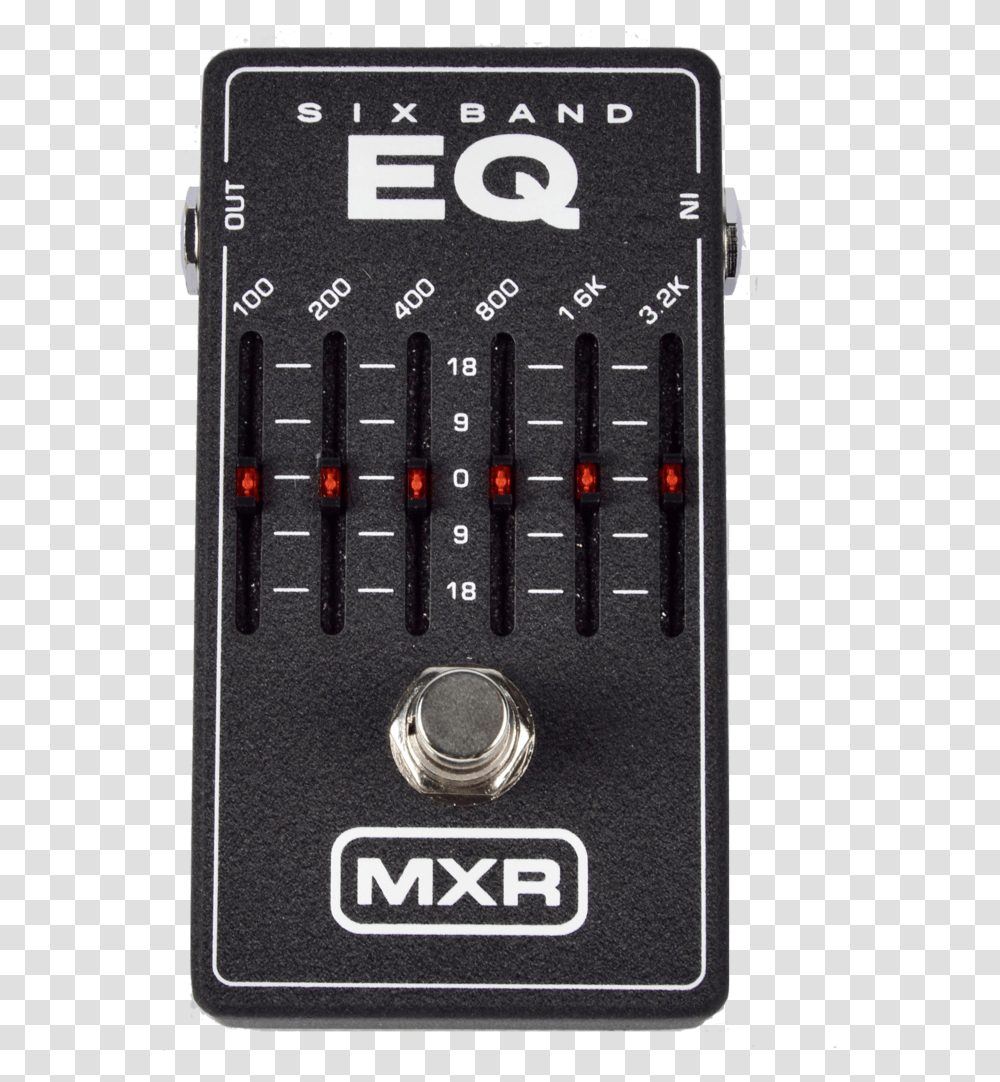 Mxr Eq 6 Band, Switch, Electrical Device, Mobile Phone, Electronics Transparent Png