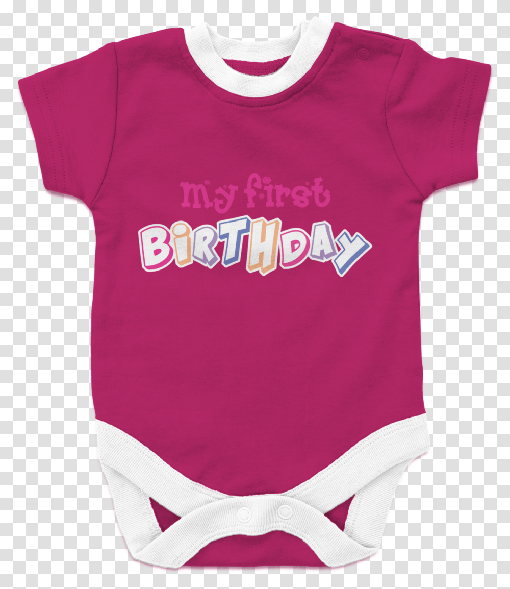 My 1st Birthday Girl Infant Bodysuit, Clothing, Apparel, Shirt, T-Shirt Transparent Png