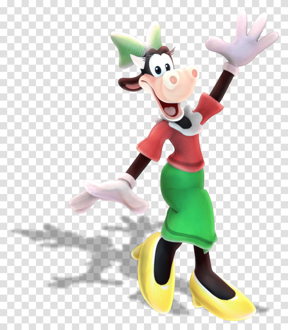 My 3d Model Of Clarabelle Cow From The Mickey Mouse Clarabella Mickey Mouse, Toy, Elf, Figurine, Performer Transparent Png