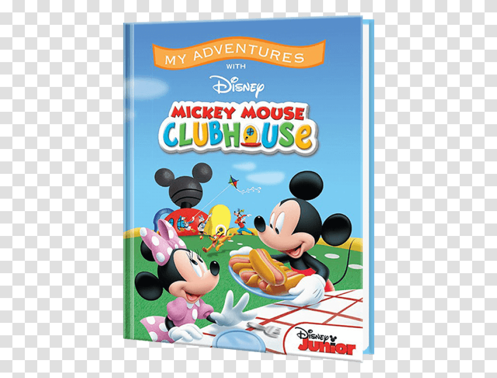 My Adventures With Disney Mickey Mouse Clubhouse Book, Advertisement, Poster, Flyer, Paper Transparent Png