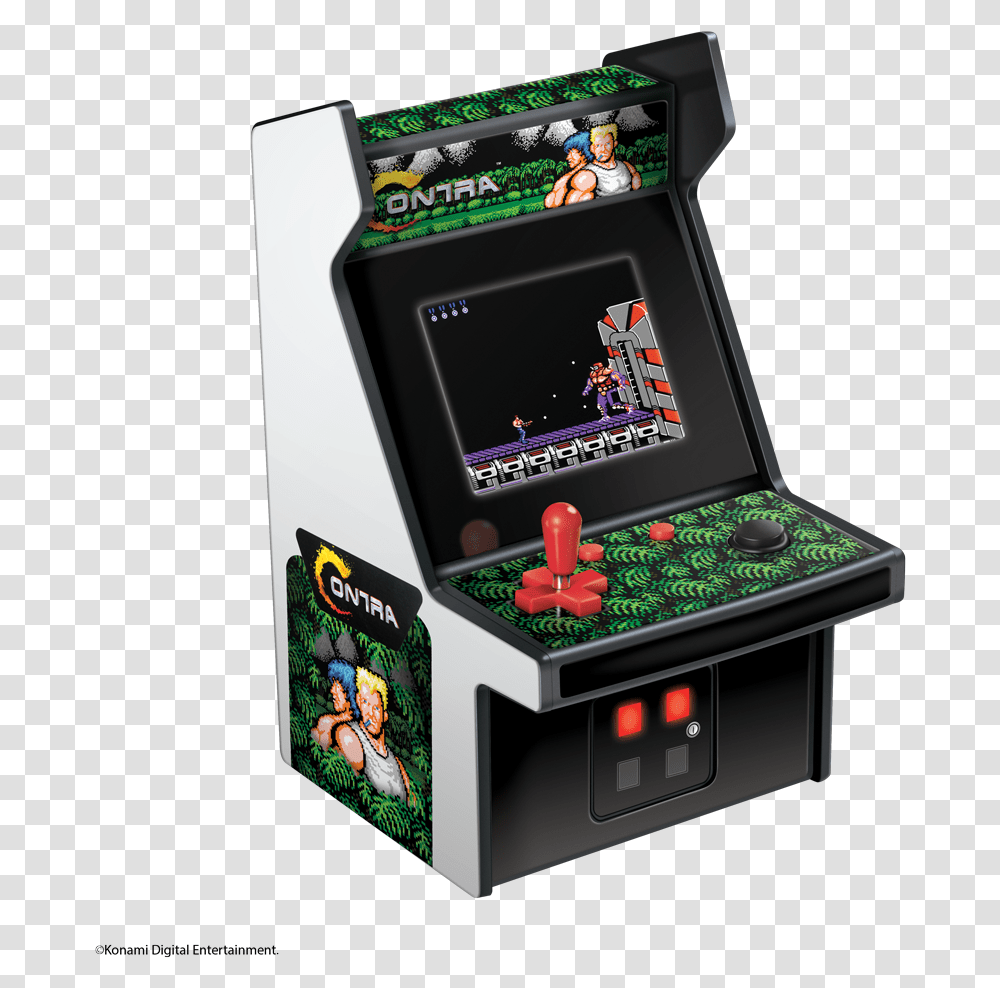 My Arcade Has Announced New Playable Contra Collectibles Cabinet, Person, Human, Arcade Game Machine Transparent Png