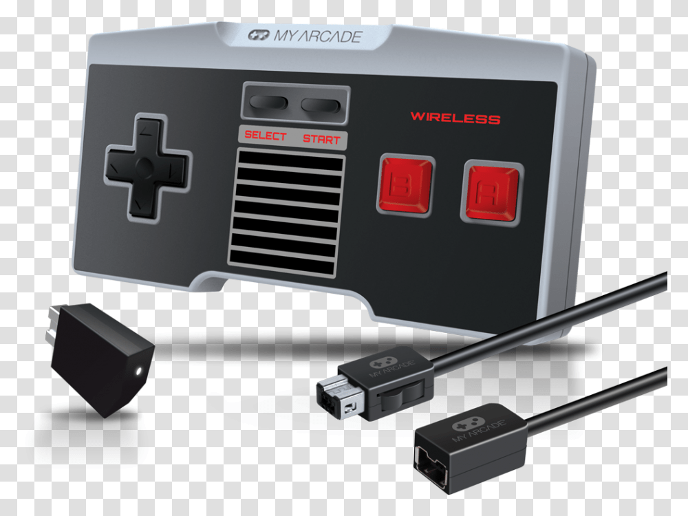 My Arcade Nes Classic Wireless Controller, Adapter, Electronics, Screen, Projector Transparent Png