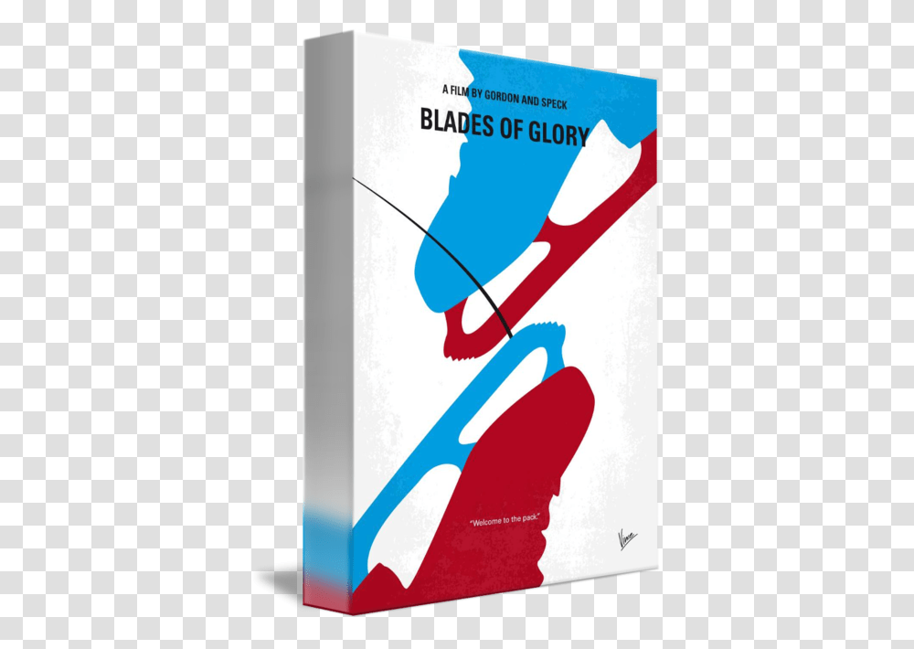My Blades Of Glory Minimal Movie Poster, Apparel, Footwear Transparent Png
