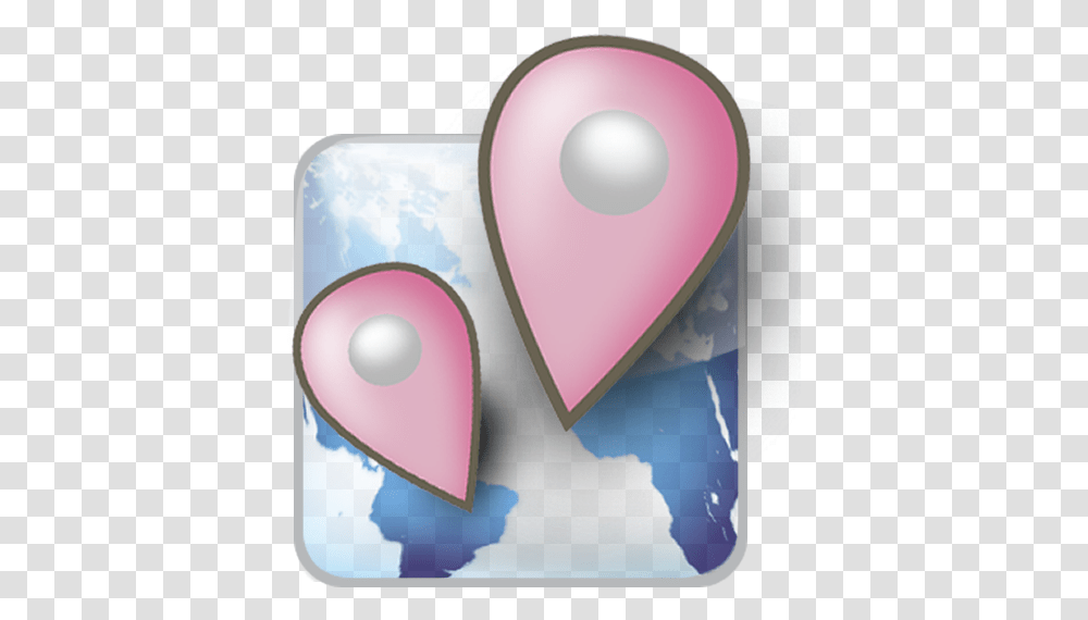 My Checkin Places For Facebook Apk 1 Girly, Heart, Ball, Balloon, Text Transparent Png