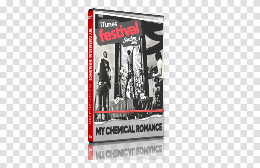 My Chemical Romance Itunes Festival London 2010, Poster, Advertisement, Person, Flyer Transparent Png