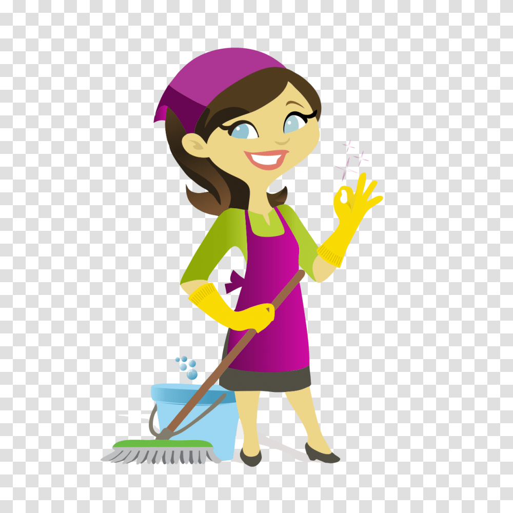My Cleaning Lady Quality Cleaning Services, Person, Human, Broom Transparent Png