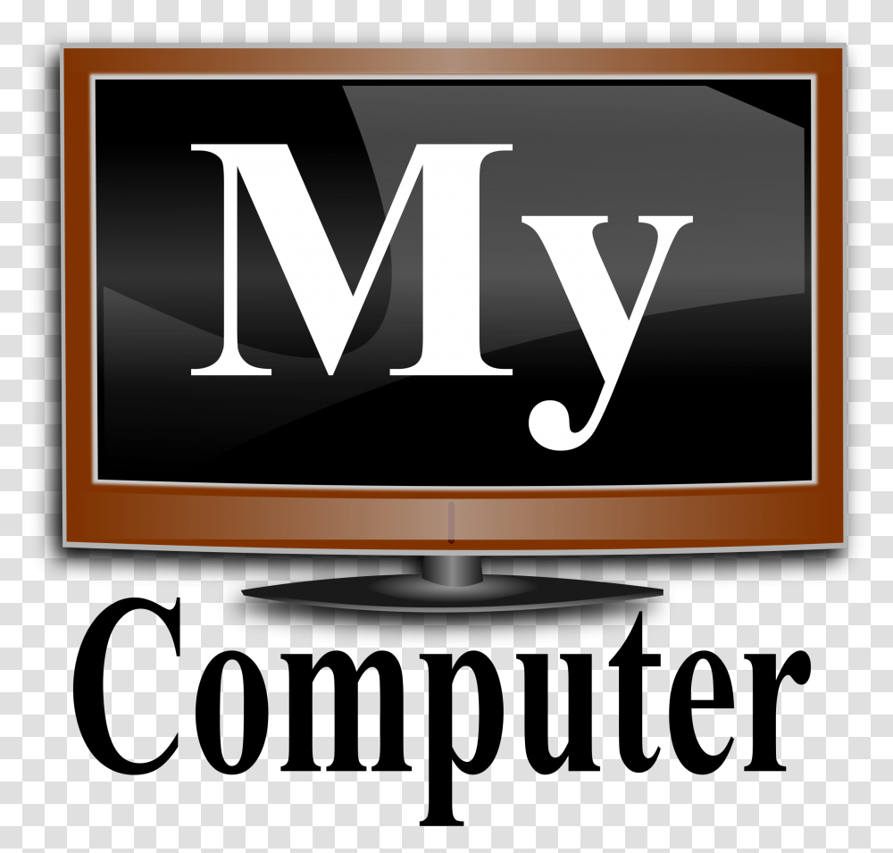 My Clipart My Computer Clip Art, Monitor, Screen, Electronics Transparent Png