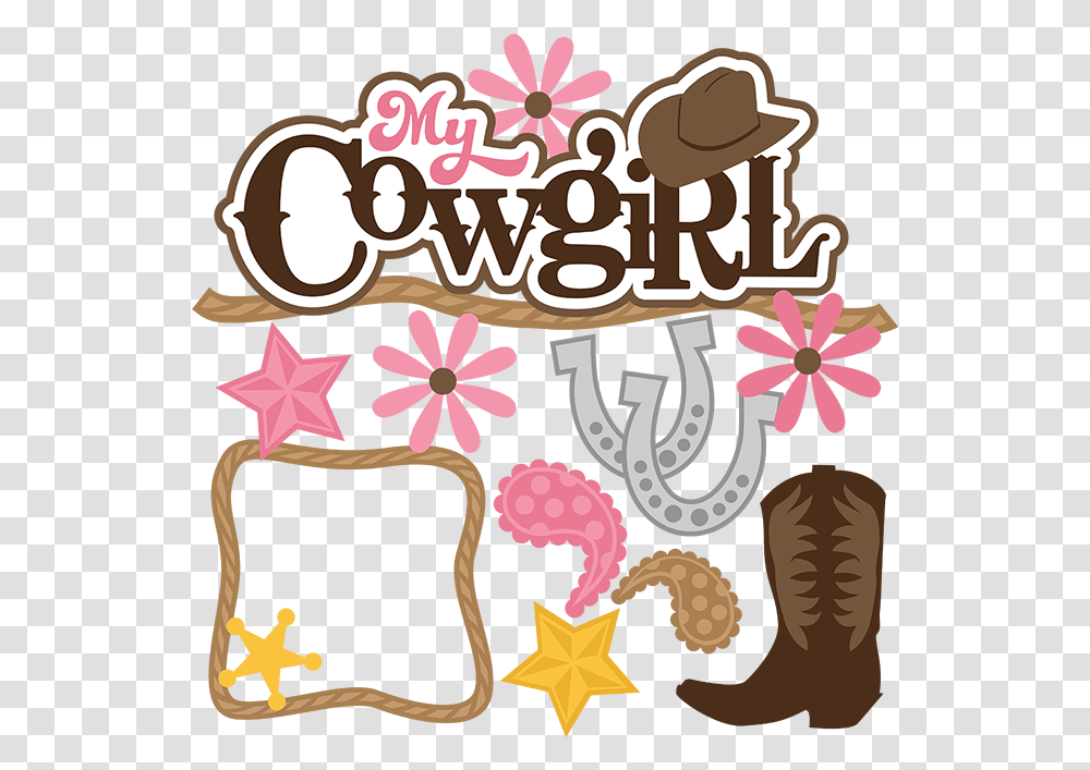 My Cowgirl Scrapbook Cowgirl, Clothing, Apparel, Text, Rug Transparent Png