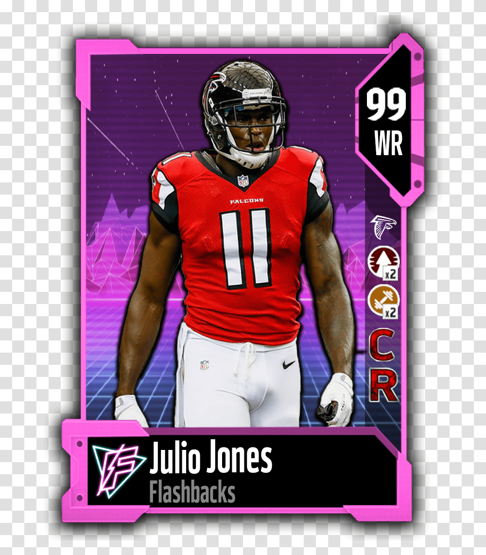 My Custom Mut 18 Cards Graphics Off Topic Madden Nfl Kick American Football, Clothing, Apparel, Helmet, Person Transparent Png
