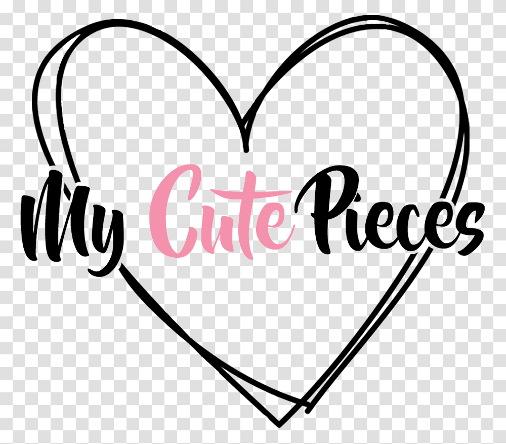 My Cute Pieces Heart, Crib, Furniture, Bow Transparent Png