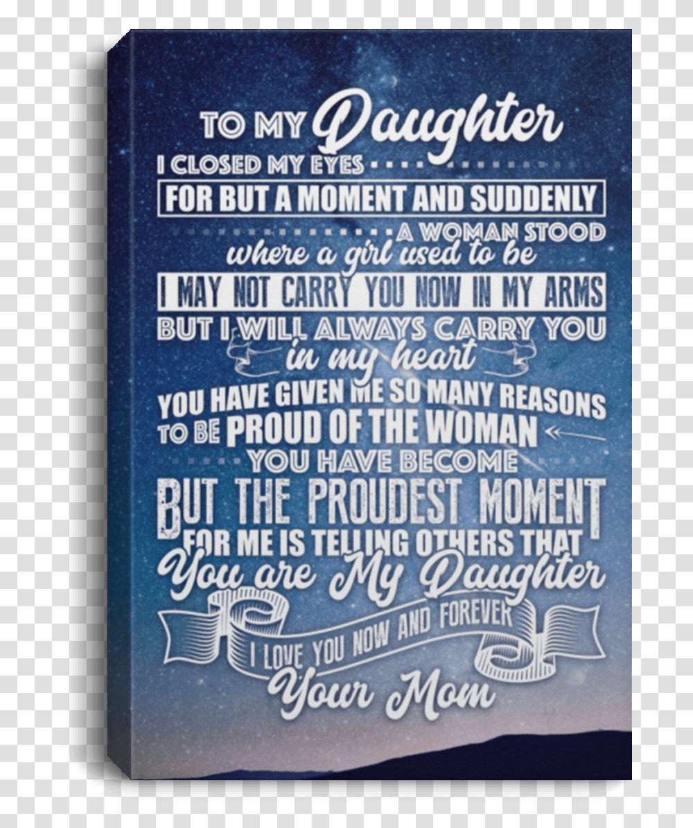 My Daughter I Closed My Eyes, Poster, Advertisement, Flyer, Paper Transparent Png