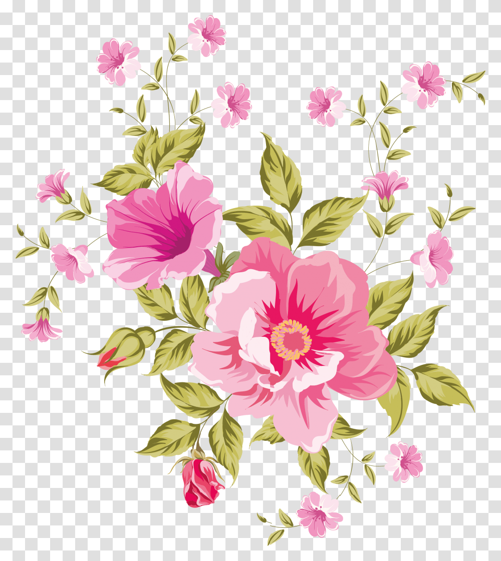 My Design Decoupage Pretty Flower Flowers Clipart, Floral Design, Pattern, Plant Transparent Png