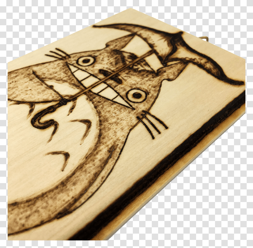 My Dry Neighbour Totoro Plaque Wood Transparent Png