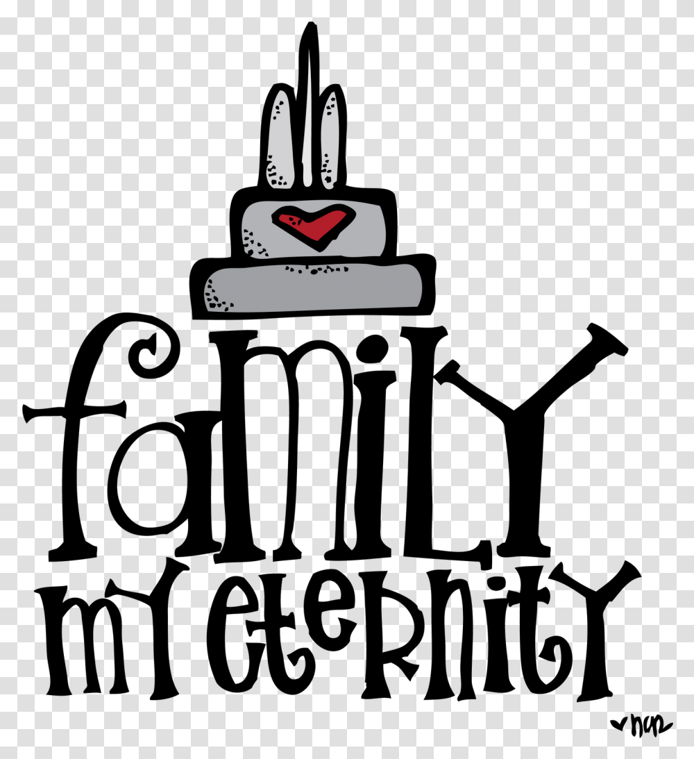 My Eternity Clipart Lds Temple And Family, Logo, Trademark Transparent Png