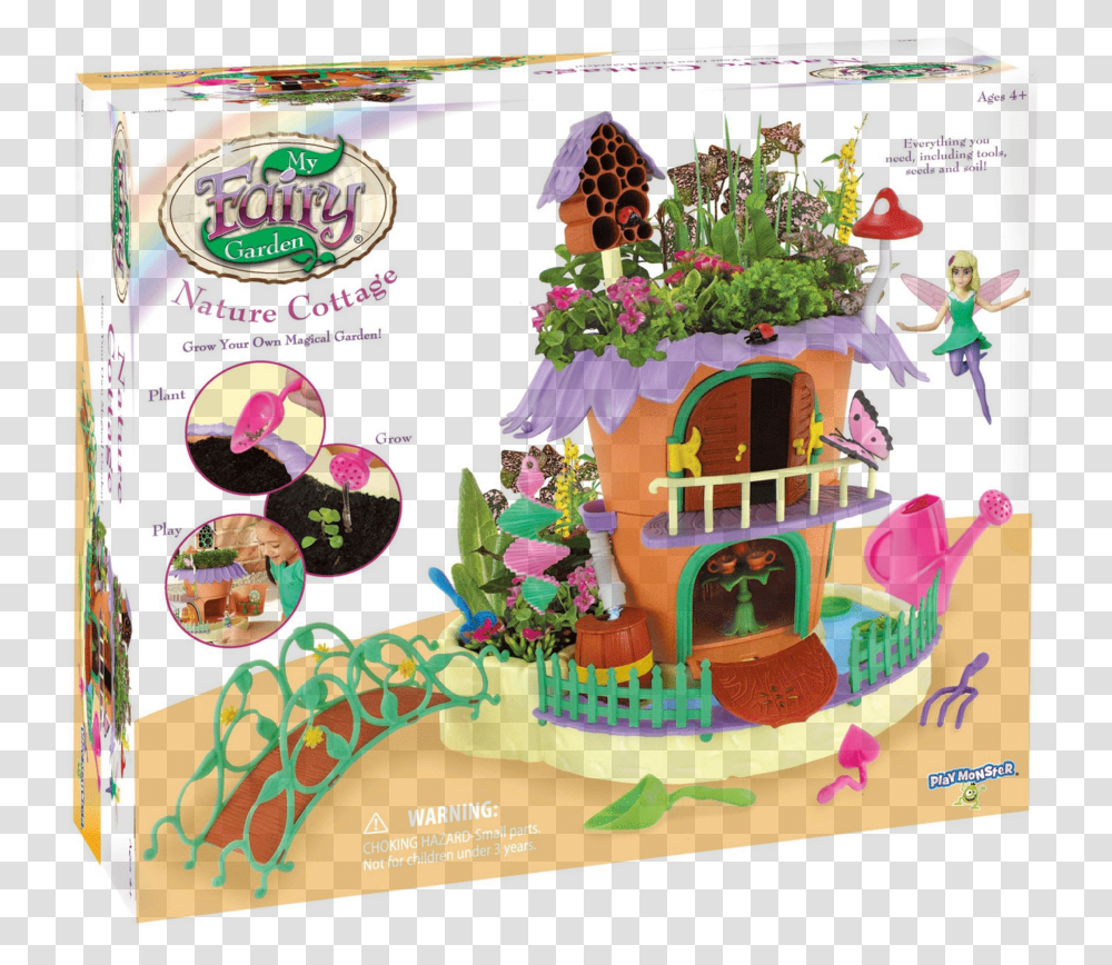 My Fairy Garden Nature Cottage, Person, Lighting Transparent Png