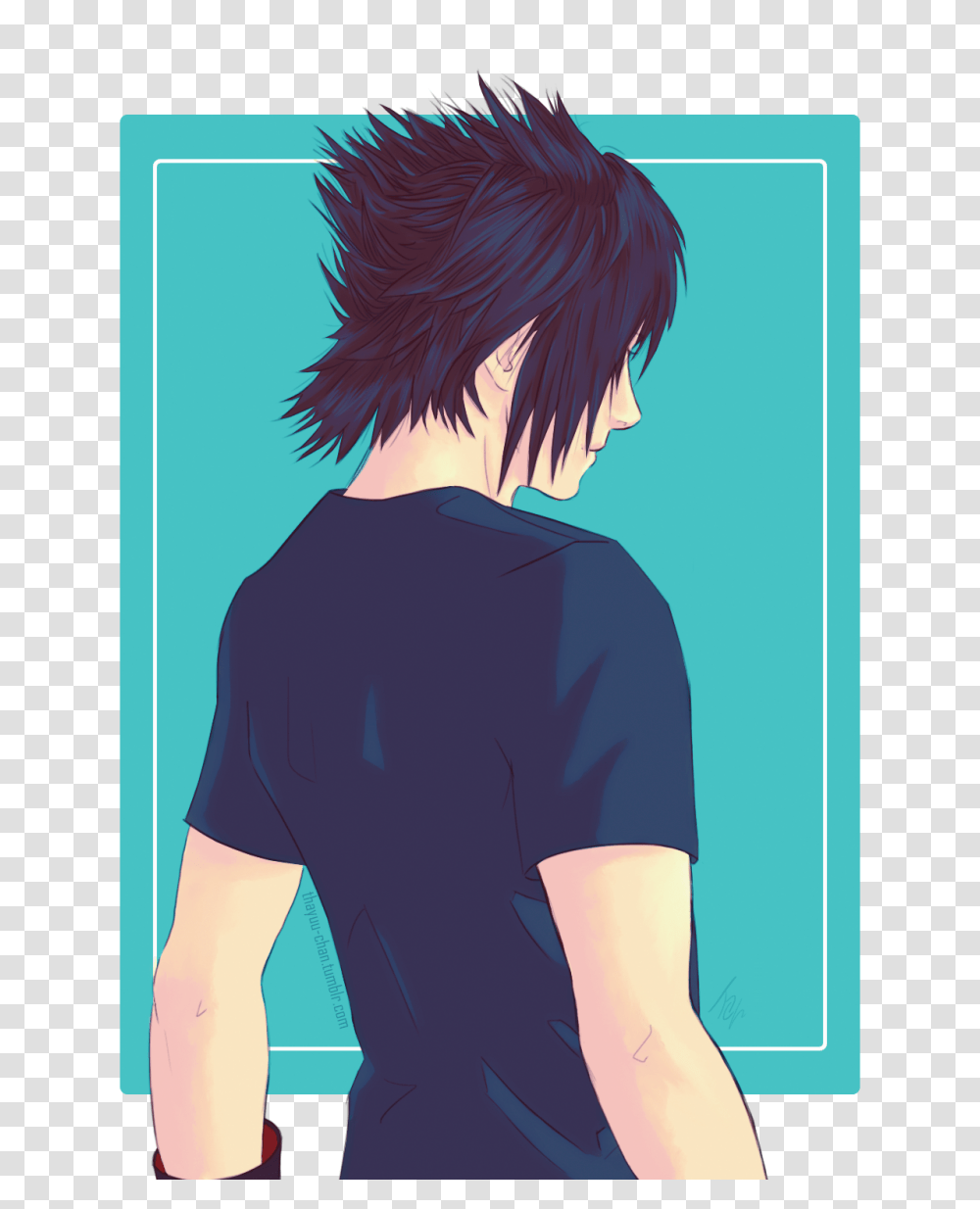 My Fanart Of Noctis Ffxv, Person, Human, Manga, Comics Transparent Png