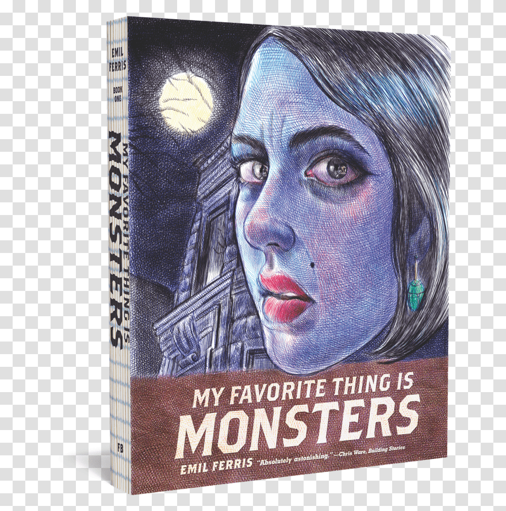 My Favorite Thing Is Monsters, Poster, Advertisement, Person Transparent Png