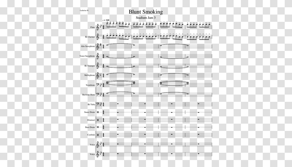 My Feelings Alto Sax Sheet Music, Gray, World Of Warcraft Transparent Png