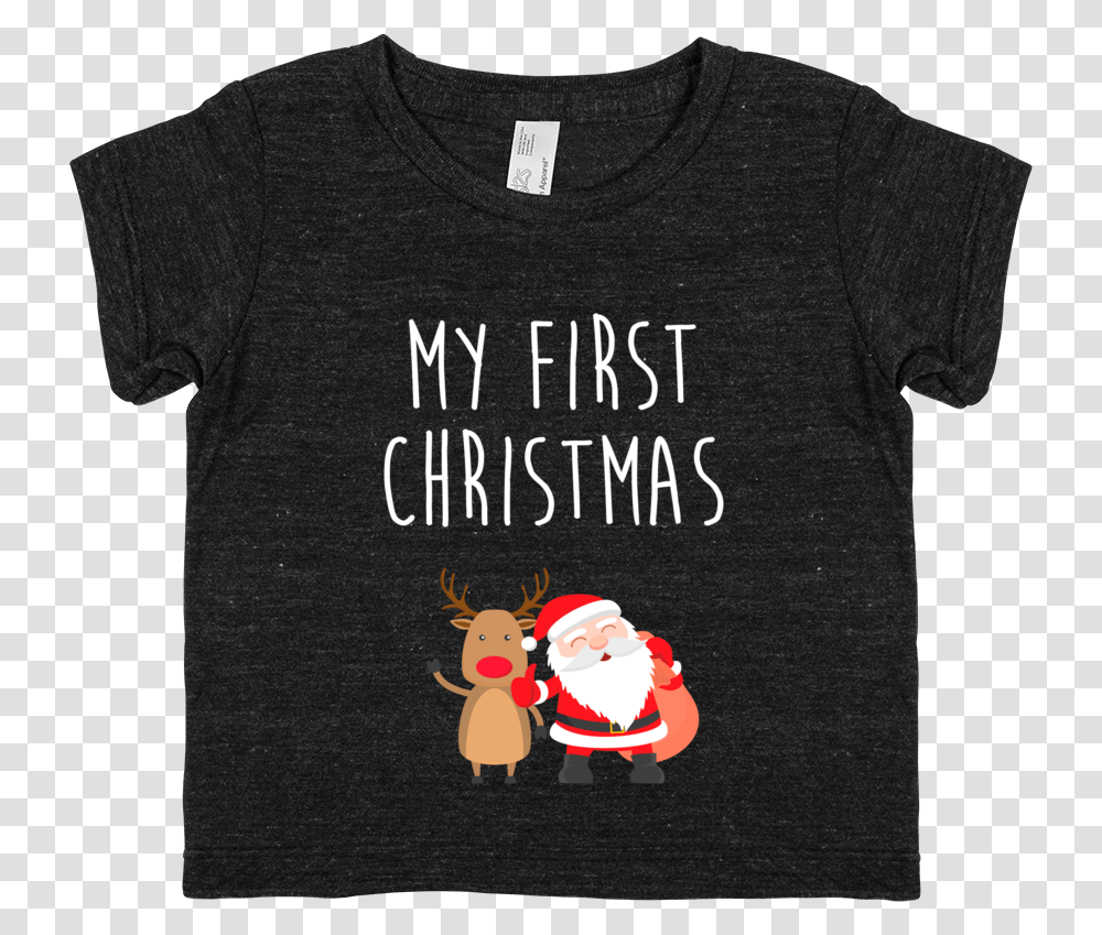 My First Christmas, Apparel, T-Shirt Transparent Png