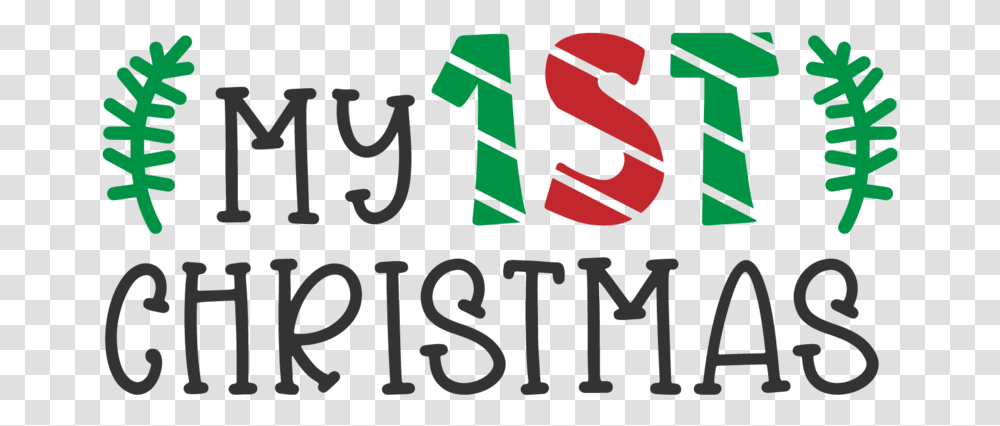 My First Christmas, Alphabet, Number Transparent Png